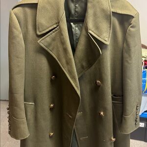Military Trench Coat 50s To 70s
